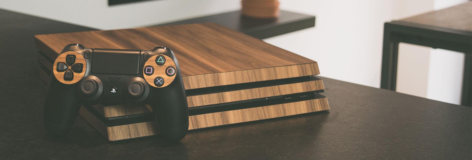 Walnut cover for Sony