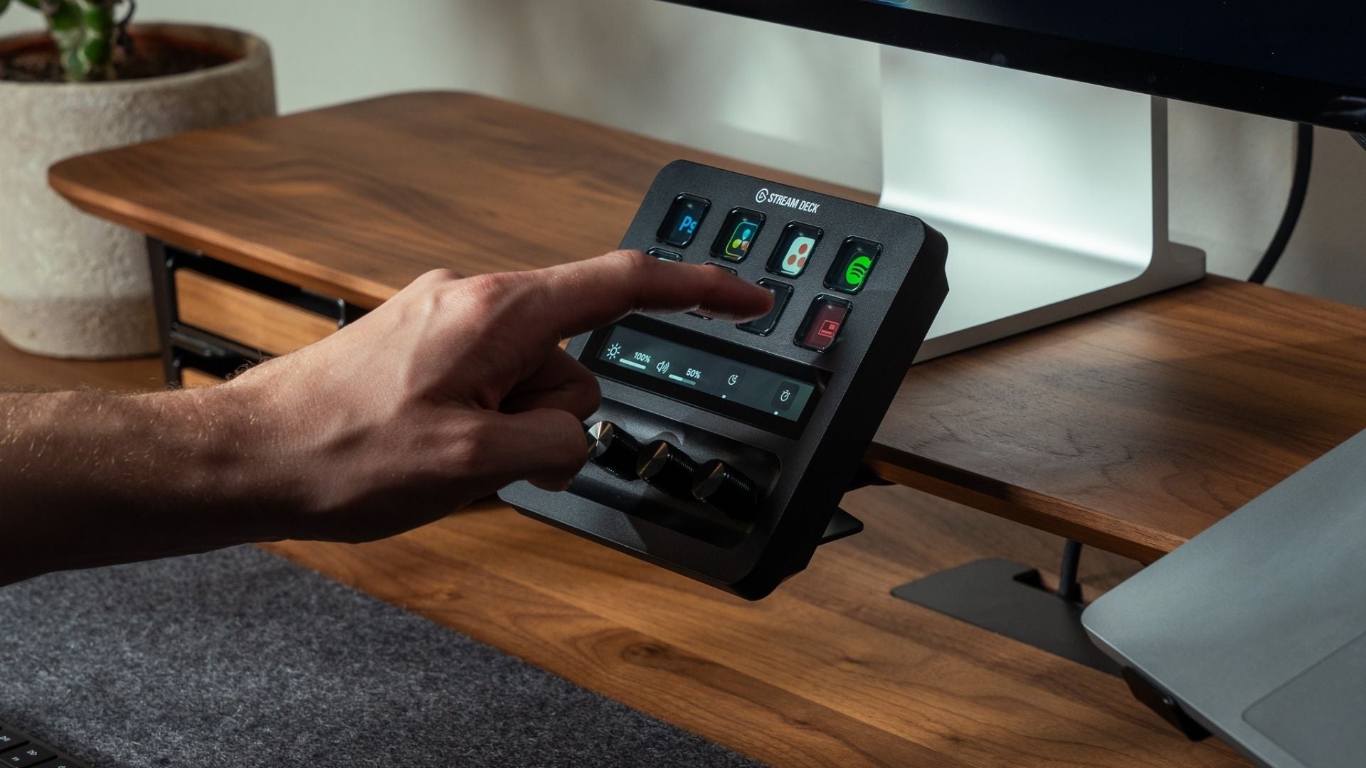 More Space. More Possibilities. The New Stream Deck Plus Holder is Here!