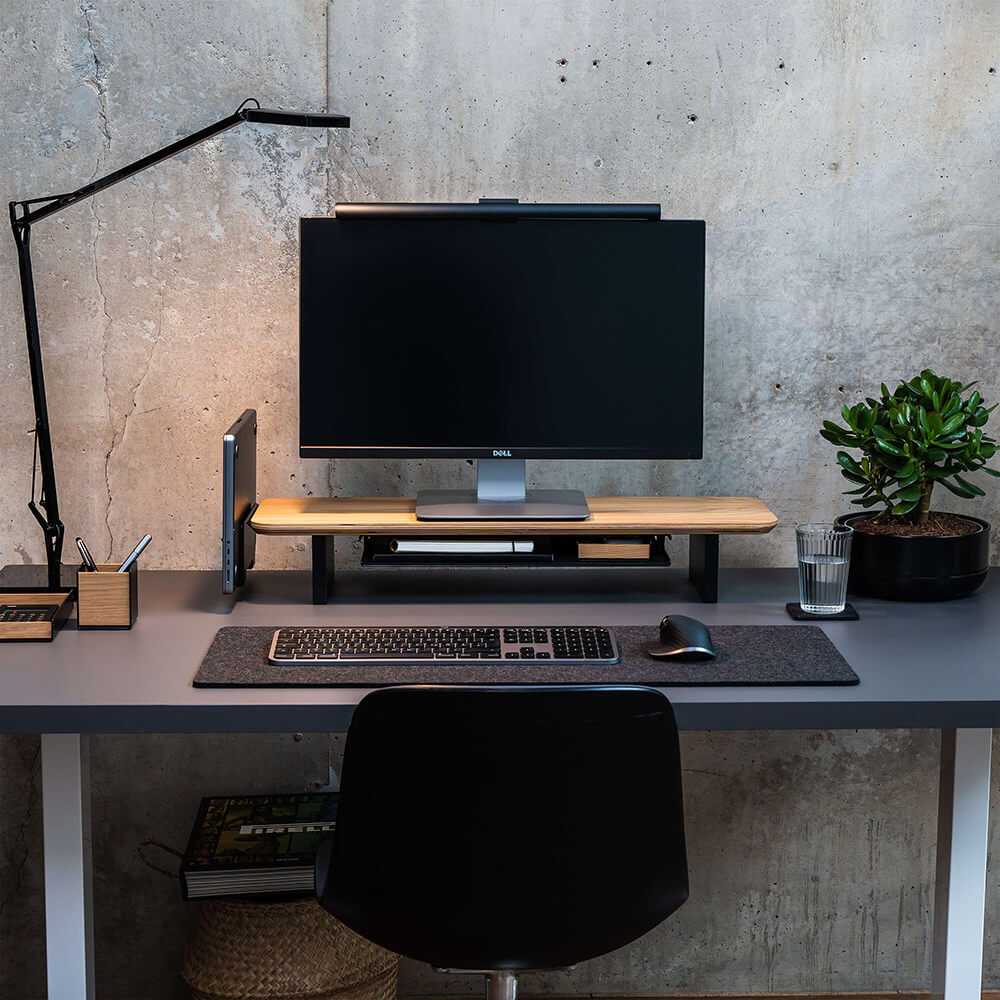 BALOLO, Setup Cockpit Medium, Monitor Stand, Desk Shelf, Desk Setup