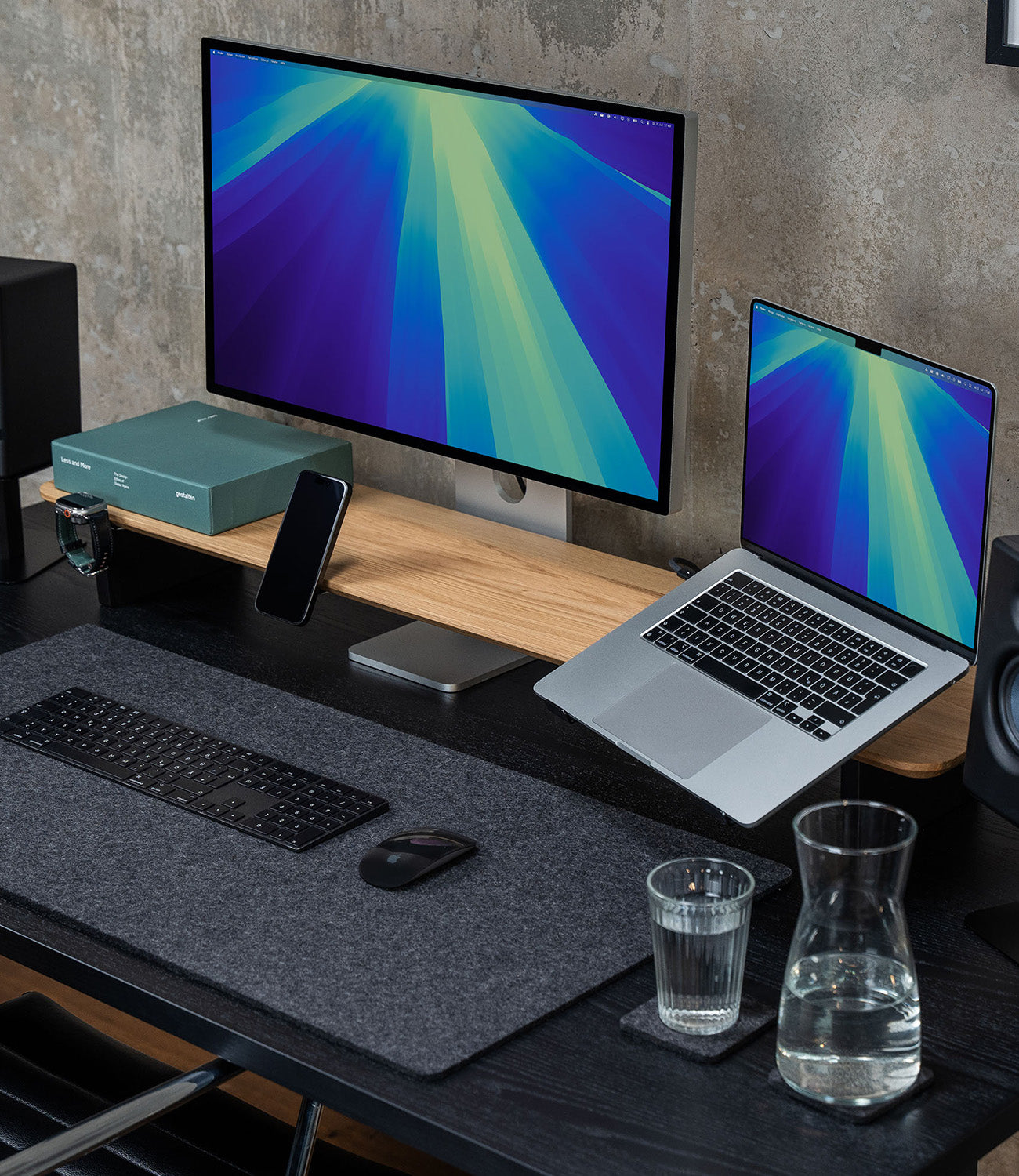 BALOLO, Desk Setup, Desk Shelf, Monitor Stand, Monitorständer, Schreibtisch, Schreibtisch Organisation, home office, Büro, office