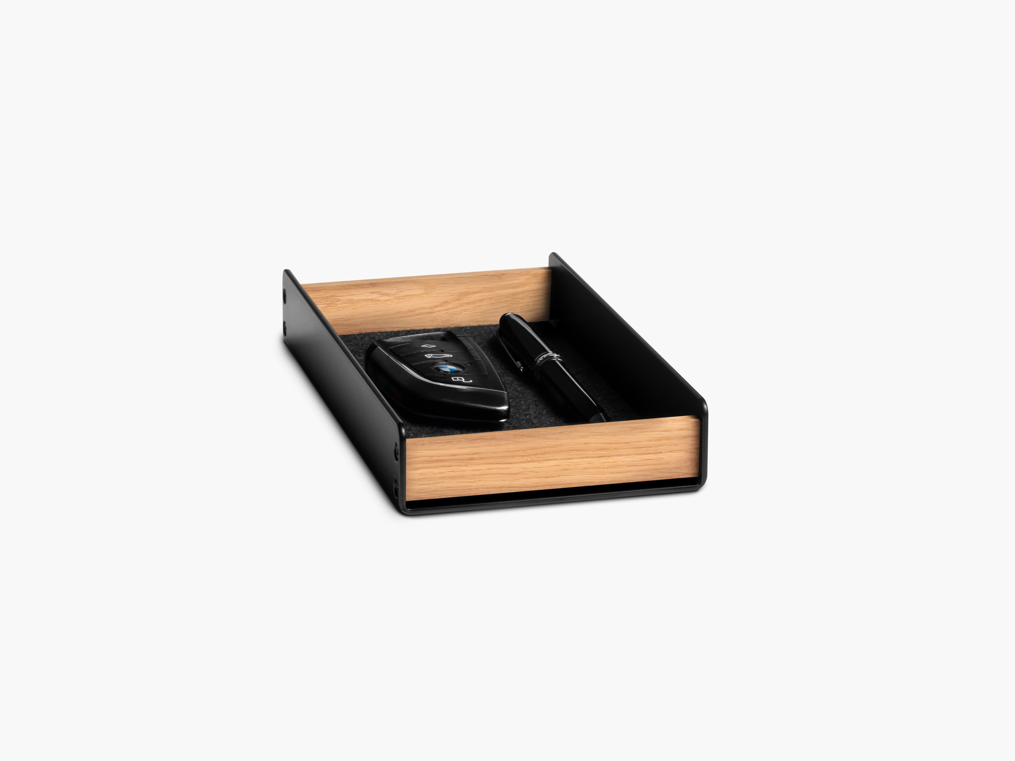 balolo, Stiftablage, Eichenholz, Stifthalter, Schreibtischzubehör, Stiftbehälter, Ordnung für Schreibutensilien, organisierter Schreibtisch, Catch All Tray, pen tray, pen holder, pen organizer, storage for pens, organization for desk utensils, organized desk, oak, #material_ Eiche