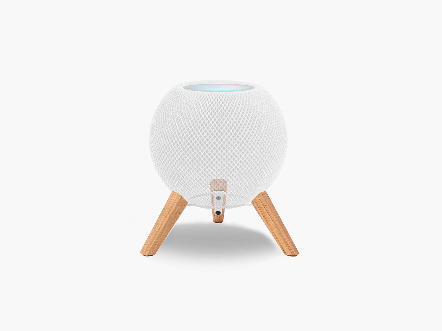BoLuo Base In Silicone Antiscivolo Per HomePod Mini / HomePod - Supporto Da Tavolo Tondo Nero