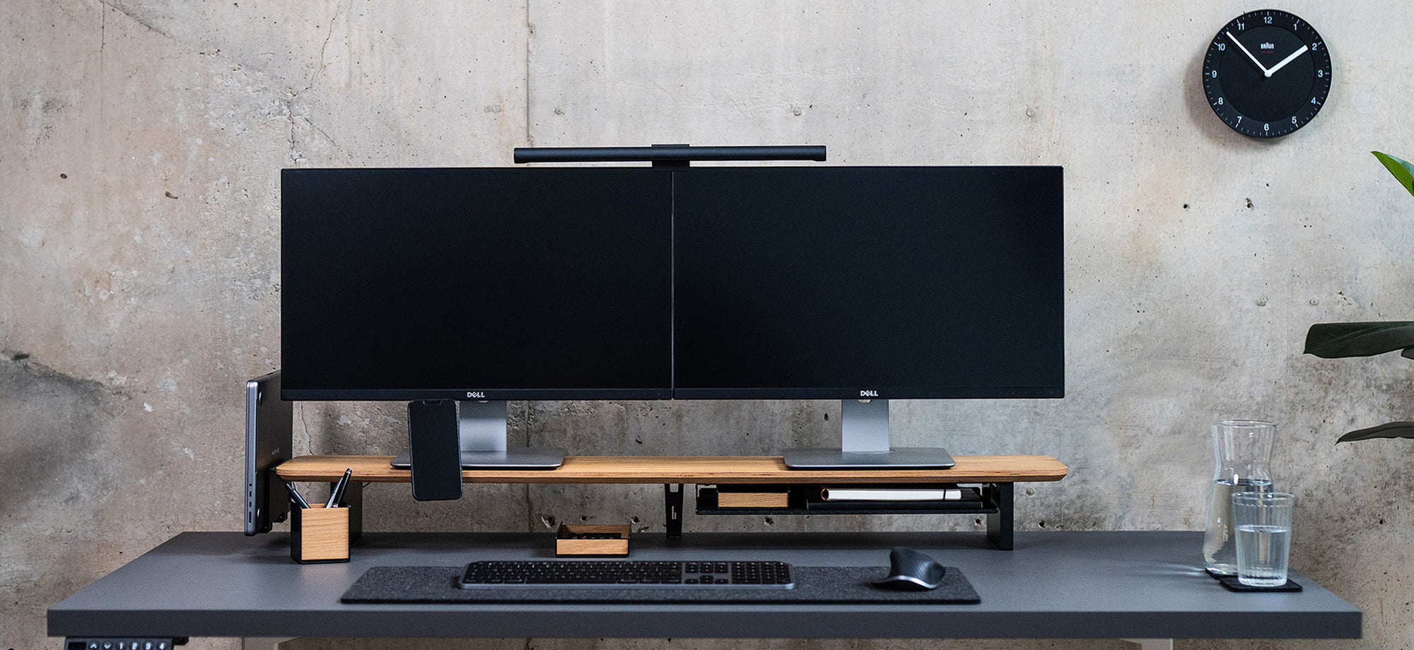 BALOLO, Monitorständer, Setup Cockpit, Schreibtisch, Desk Setup, Desk, Büro, Home Office