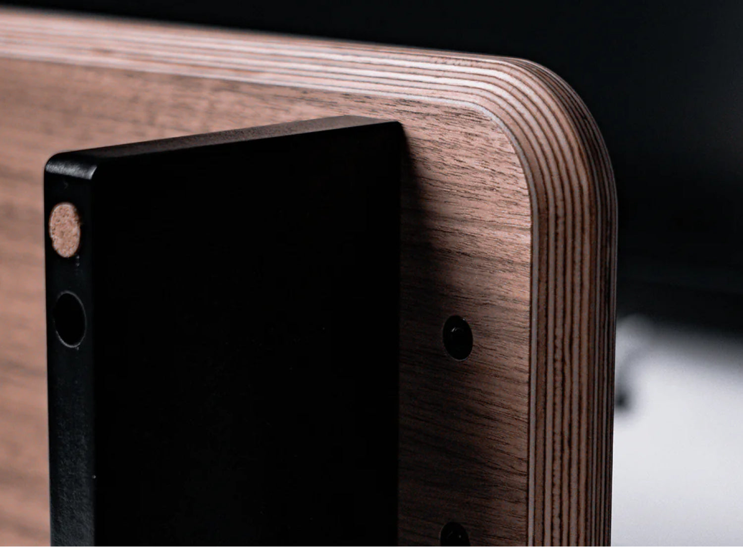 BALOLO Laptop Dock American Walnut BALOLO Laptop Dock American