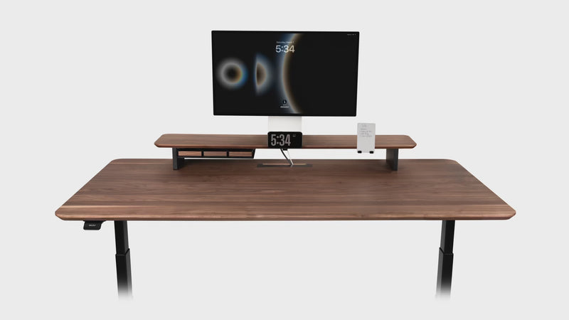 BALOLO, Desk Cockpit, Standing Desk, Stehschreibtisch, Schreibtisch, Organisierter Arbeitsplatz, Höhenverstellbarer Schreibtisch, height-Adjustable Desk, Sit and standing desk, Modularer Schreibtisch, Kabelmanagement, Cable Management 